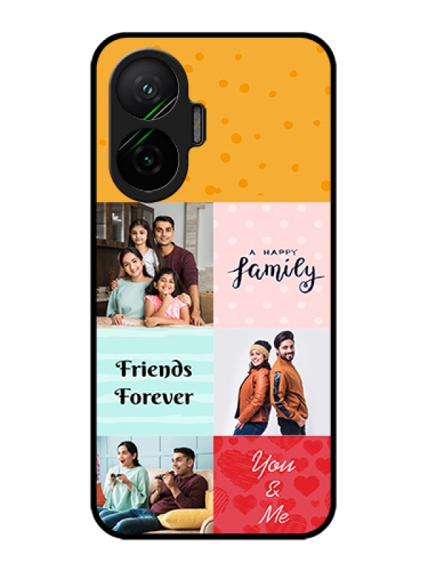 Custom Poco F7 5G Custom Glass Phone Case - Images With Quotes Design