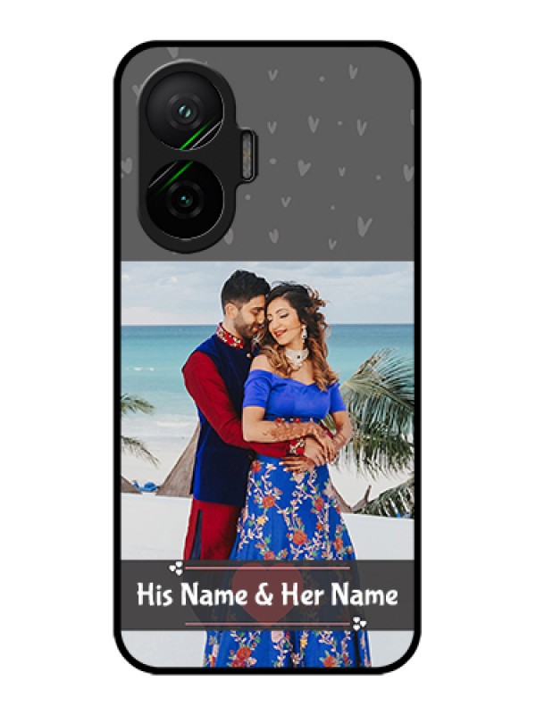 Custom Poco F7 5G Custom Glass Phone Case - Buy Love Design With Photo Online