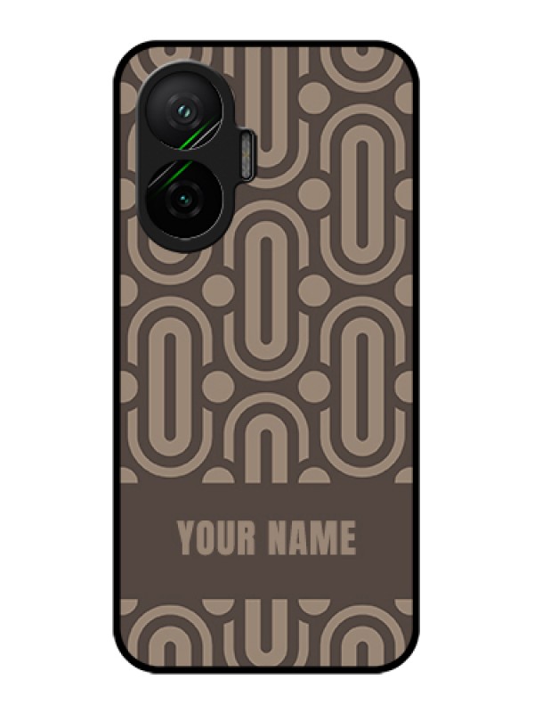 Custom Poco F7 5G Custom Glass Phone Case - Captivating Zero Pattern Design