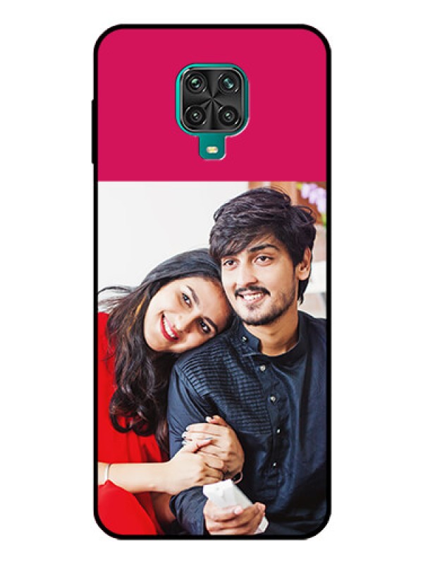 Custom Poco M2 Pro Custom Glass Mobile Case  - Anniversary Cover Design