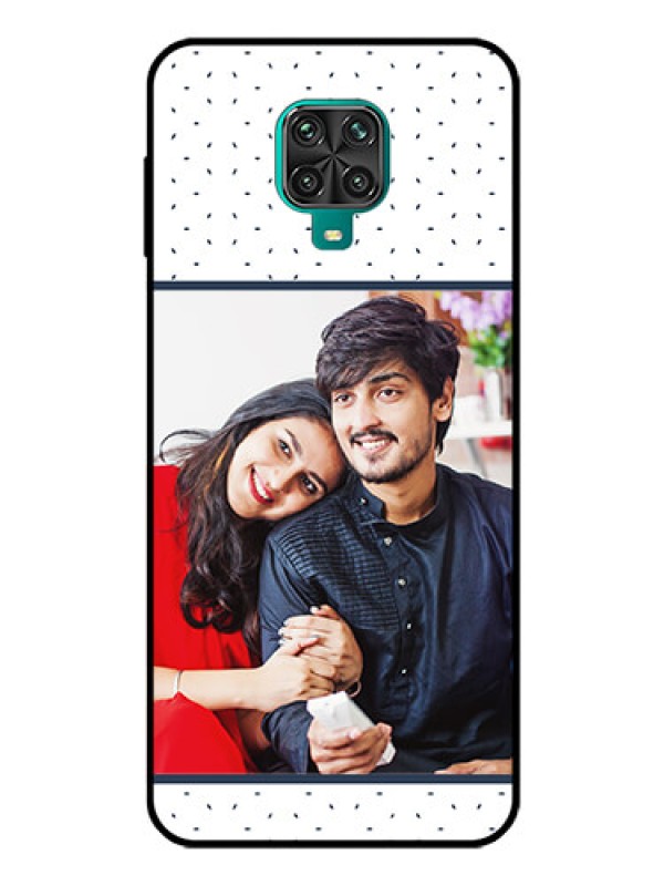 Custom Poco M2 Pro Personalized Glass Phone Case  - Premium Dot Design