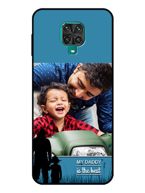 Custom Poco M2 Pro Custom Glass Mobile Case  - Best dad design 
