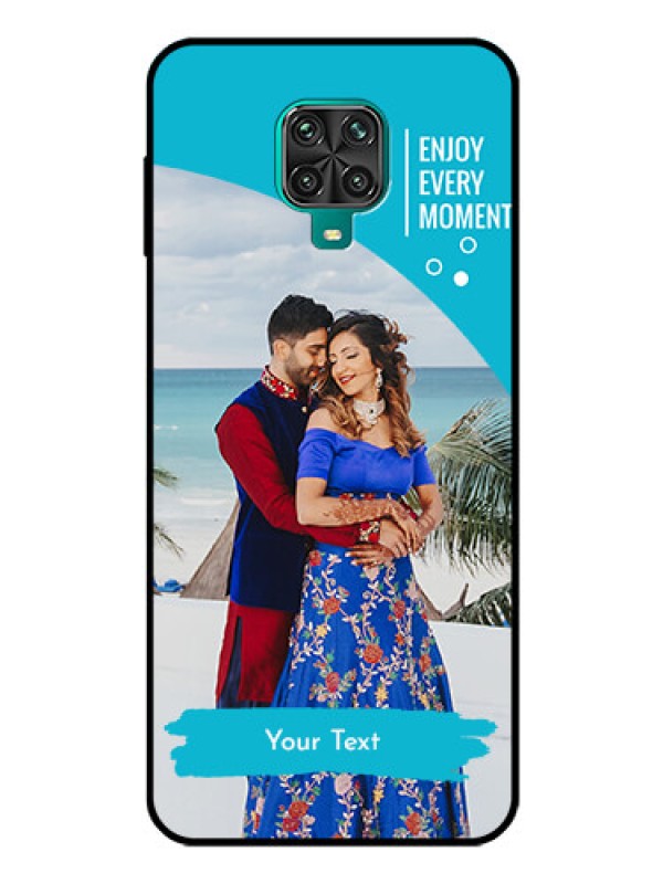 Custom Poco M2 Pro Custom Glass Mobile Case  - Happy Moment Design
