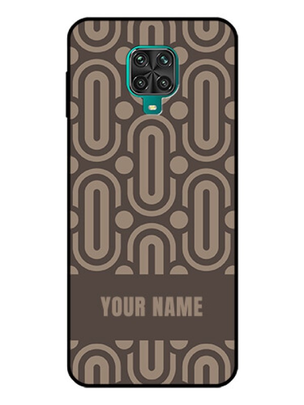 Custom Poco M2 Pro Custom Glass Phone Case - Captivating Zero Pattern Design