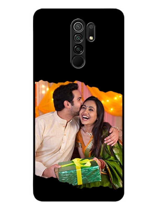 Custom Poco M2 Reloaded Custom Glass Phone Case - Tear-off Design