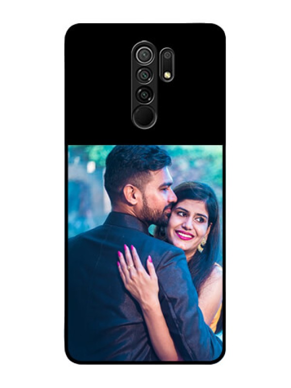 Custom Poco M2 Reloaded Custom Glass Phone Case - Upload Full Picture With Custom Color Design