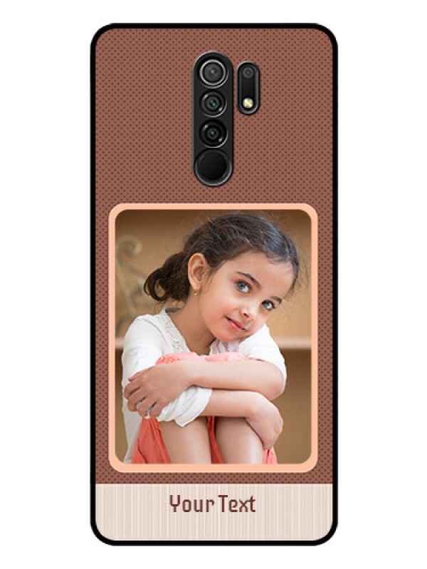 Custom Poco M2 Custom Glass Phone Case  - Simple Pic Upload Design