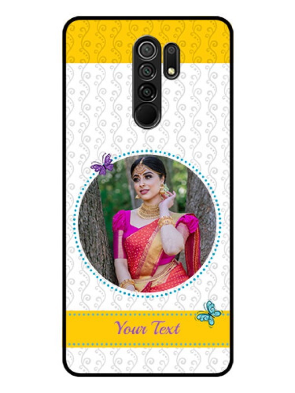 Custom Poco M2 Custom Glass Mobile Case  - Girls Premium Case Design