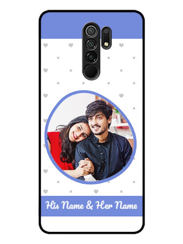 Custom Poco M2 Photo Printing on Glass Case  - Premium Case Design