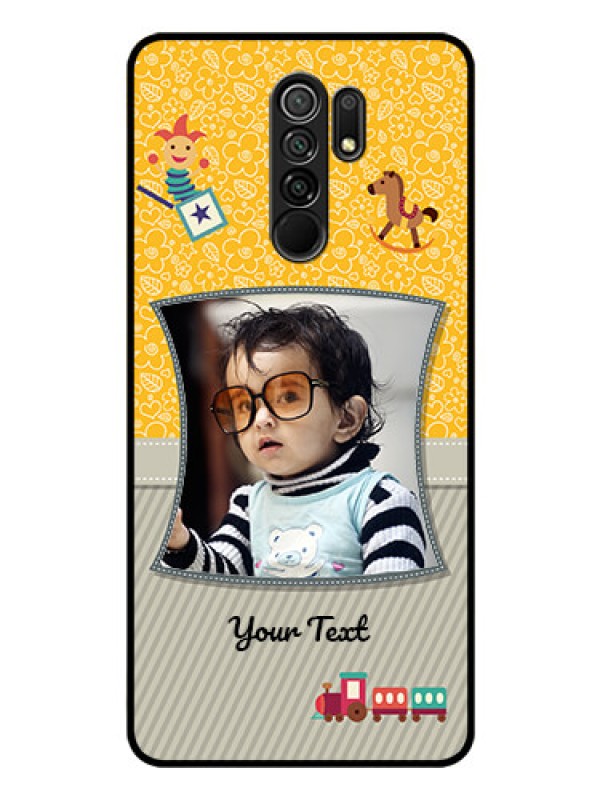 Custom Poco M2 Personalized Glass Phone Case  - Baby Picture Upload Design