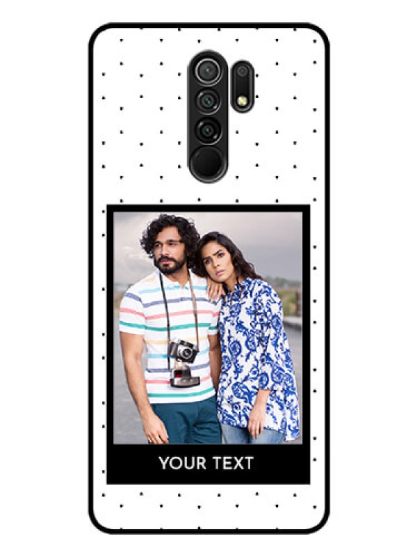 Custom Poco M2 Photo Printing on Glass Case  - Premium Design