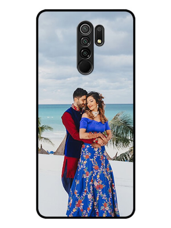 Custom Poco M2 Photo Printing on Glass Case  - Upload Full Picture Design