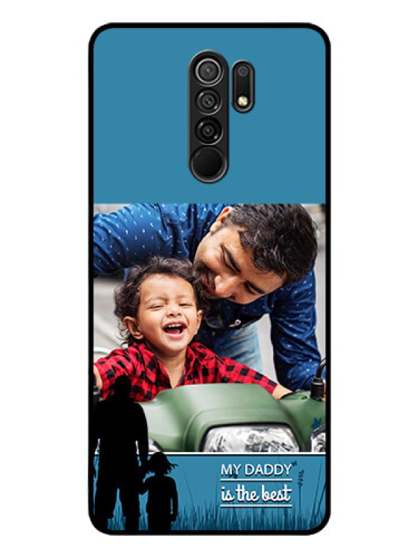 Custom Poco M2 Custom Glass Mobile Case  - Best dad design 