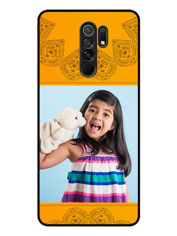 Custom Poco M2 Personalized Glass Phone Case  - Photo Wedding Design 