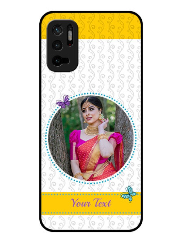 Custom Poco M3 Pro 5G Custom Glass Mobile Case - Girls Premium Case Design