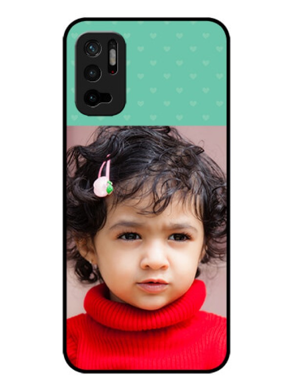 Custom Poco M3 Pro 5G Custom Glass Phone Case - Lovers Picture Design