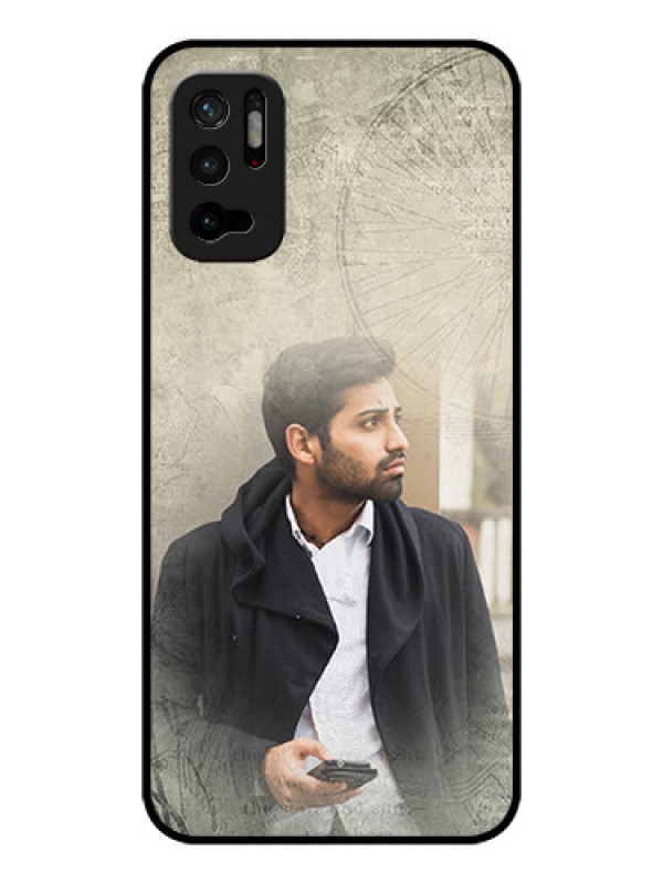Custom Poco M3 Pro 5G Custom Glass Phone Case - with vintage design