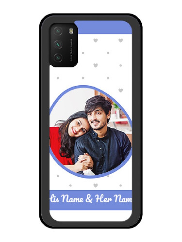 Custom Poco M3 Photo Printing on Glass Case  - Premium Case Design