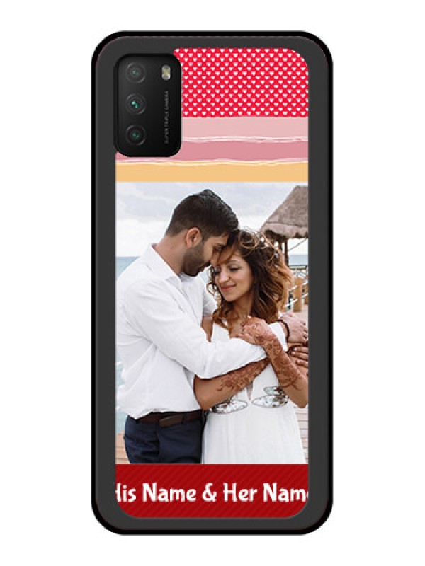 Custom Poco M3 Custom Glass Mobile Case  - Premium Case Design