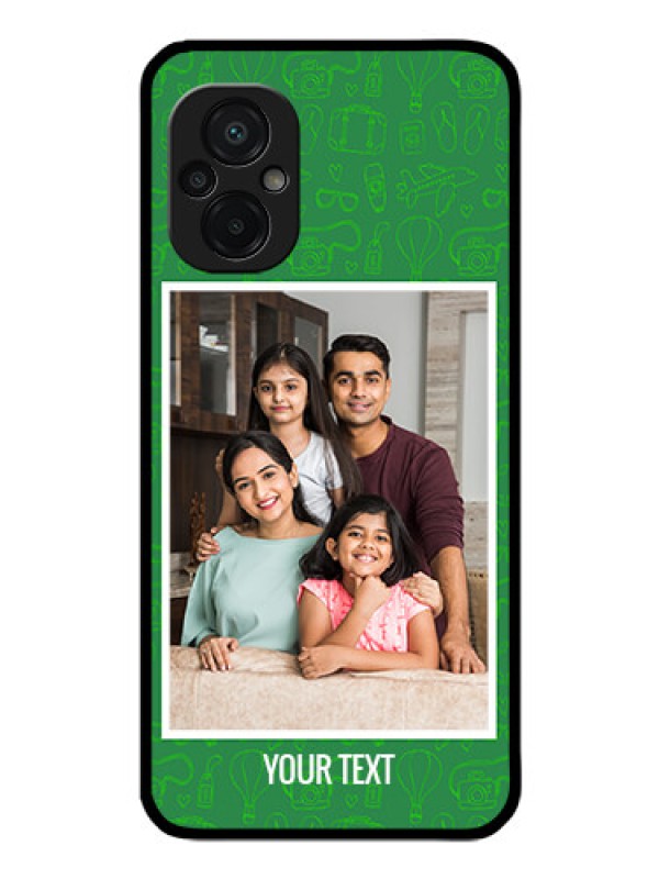 Custom Poco M5 Personalized Glass Phone Case - Picture Upload Design