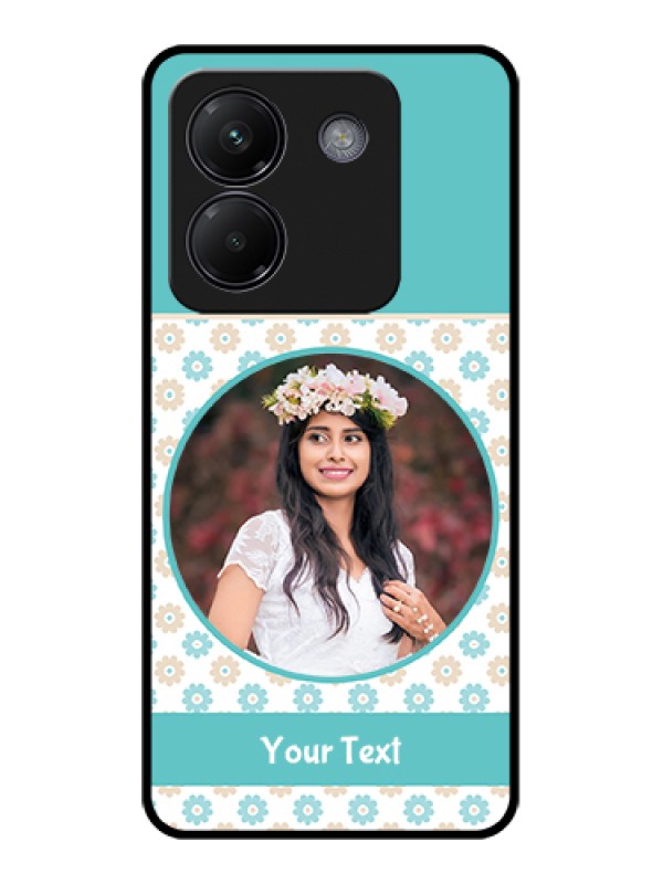 Custom Poco M7 Pro 5G Custom Glass Phone Case - Beautiful Flowers Design