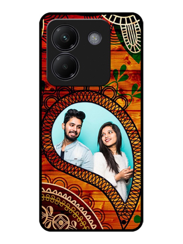 Custom Poco M7 Pro 5G Custom Glass Phone Case - Abstract Colorful Design