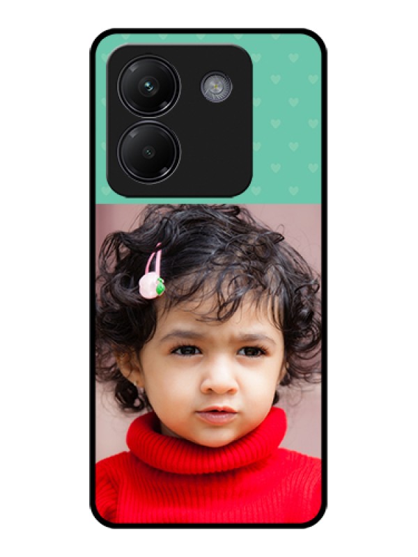 Custom Poco M7 Pro 5G Custom Glass Phone Case - Lovers Picture Design