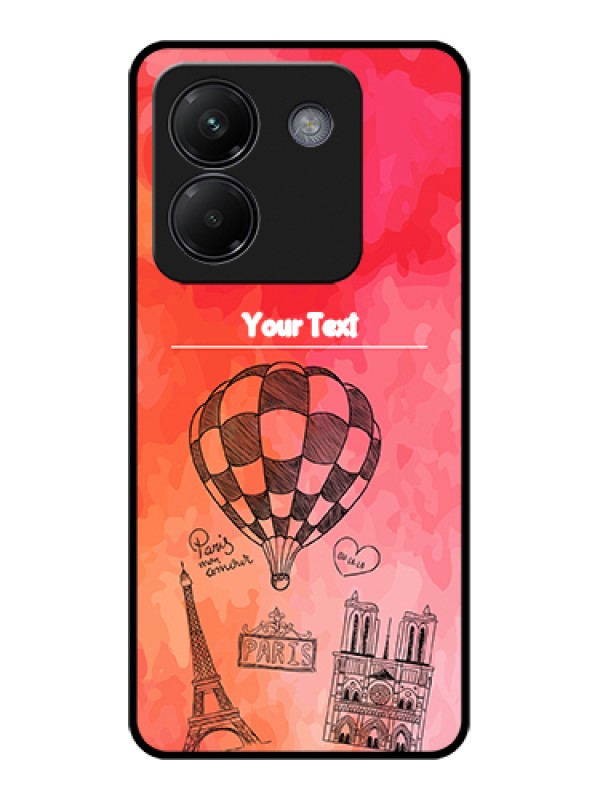 Custom Poco M7 Pro 5G Custom Glass Phone Case - Paris Theme Design