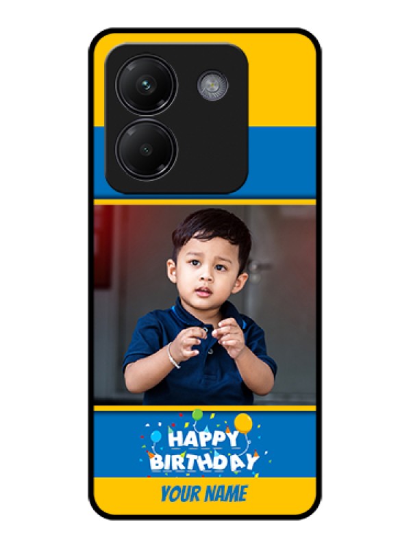 Custom Poco M7 Pro 5G Custom Glass Phone Case - Birthday Wishes Design