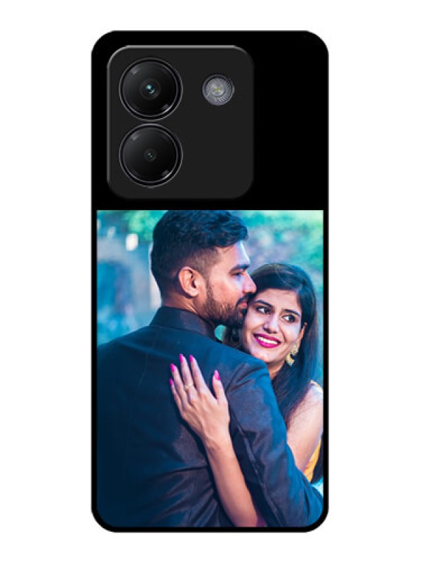Custom Poco M7 Pro 5G Custom Glass Phone Case - Upload Full Picture With Custom Color Design