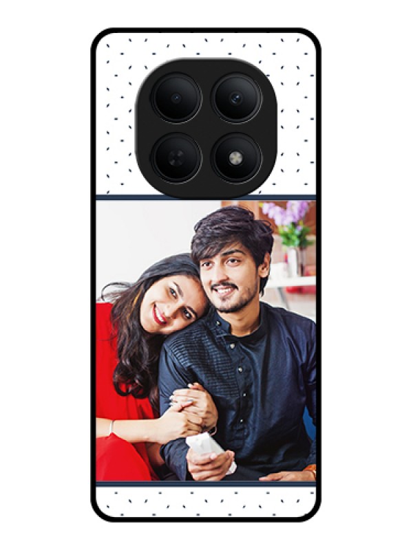 Custom Poco M8 5G Custom Glass Phone Case - Premium Dot Design