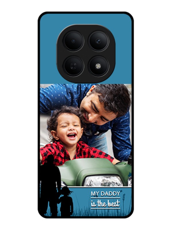 Custom Poco M8 5G Custom Glass Phone Case - Best Dad Design