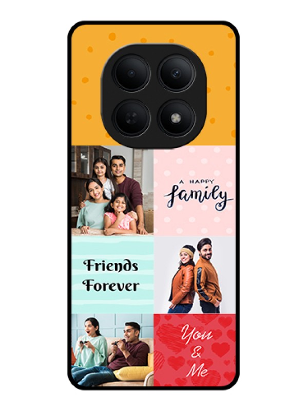 Custom Poco M8 5G Custom Glass Phone Case - Images With Quotes Design