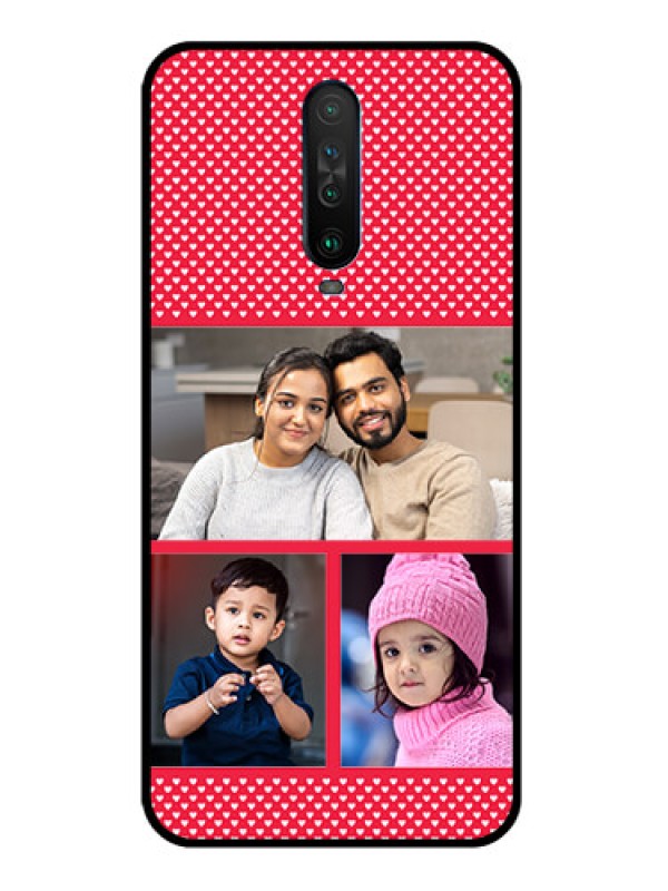Custom Poco X2 Personalized Glass Phone Case  - Bulk Pic Upload Design