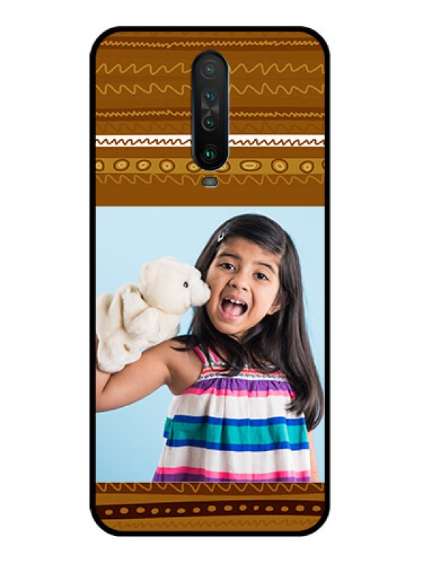 Custom Poco X2 Custom Glass Phone Case  - Friends Picture Upload Design 