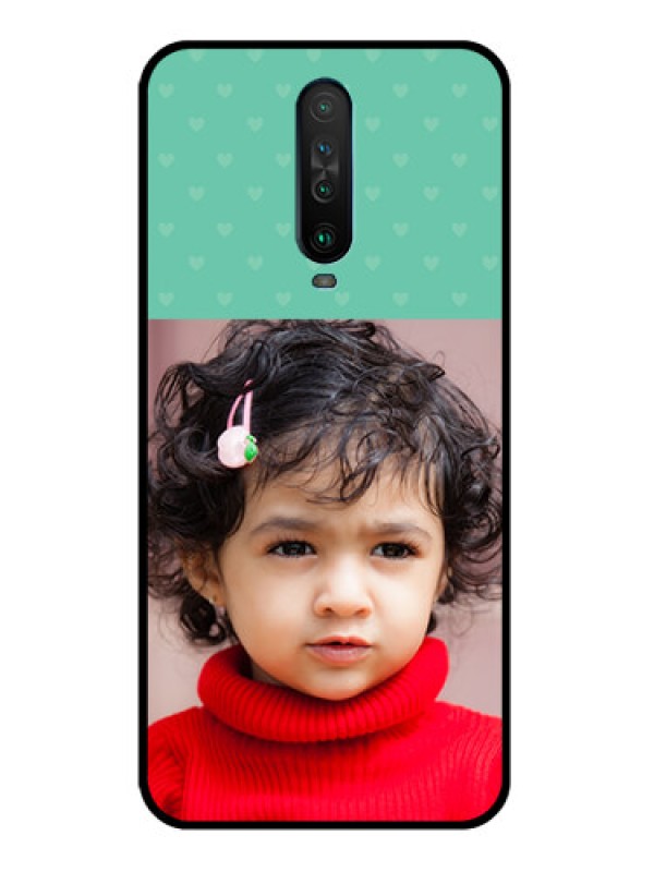 Custom Poco X2 Custom Glass Phone Case  - Lovers Picture Design