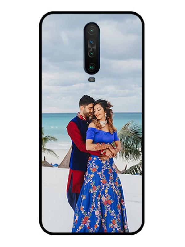 Custom Poco X2 Photo Printing on Glass Case  - Upload Full Picture Design