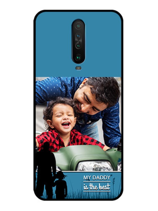 Custom Poco X2 Custom Glass Mobile Case  - Best dad design 
