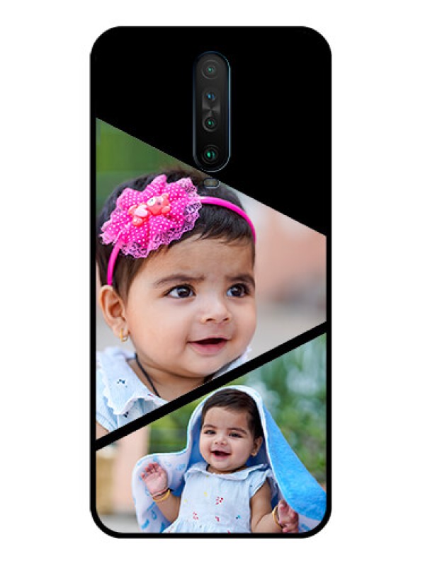 Custom Poco X2 Custom Glass Phone Case  - Semi Cut Design