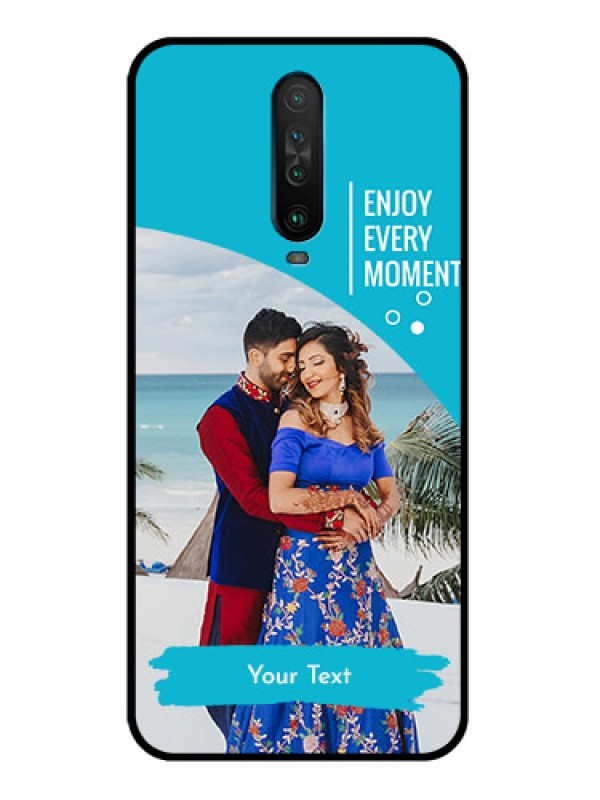 Custom Poco X2 Custom Glass Mobile Case  - Happy Moment Design