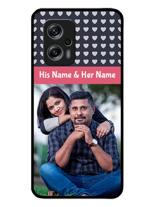 Custom Poco X4 Gt 5G Custom Glass Mobile Case - Love Symbols Design