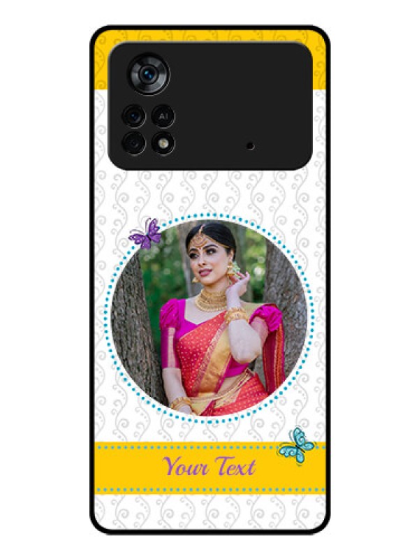 Custom Poco X4 Pro 5G Custom Glass Mobile Case - Girls Premium Case Design