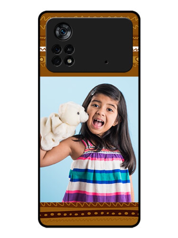 Custom Poco X4 Pro 5G Custom Glass Phone Case - Friends Picture Upload Design
