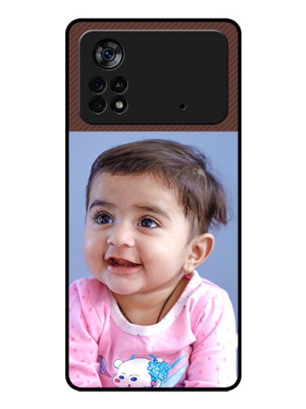 Custom Poco X4 Pro 5G Custom Glass Mobile Case - Elegant Case Design