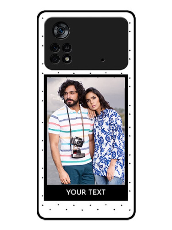 Custom Poco X4 Pro 5G Photo Printing on Glass Case - Premium Design