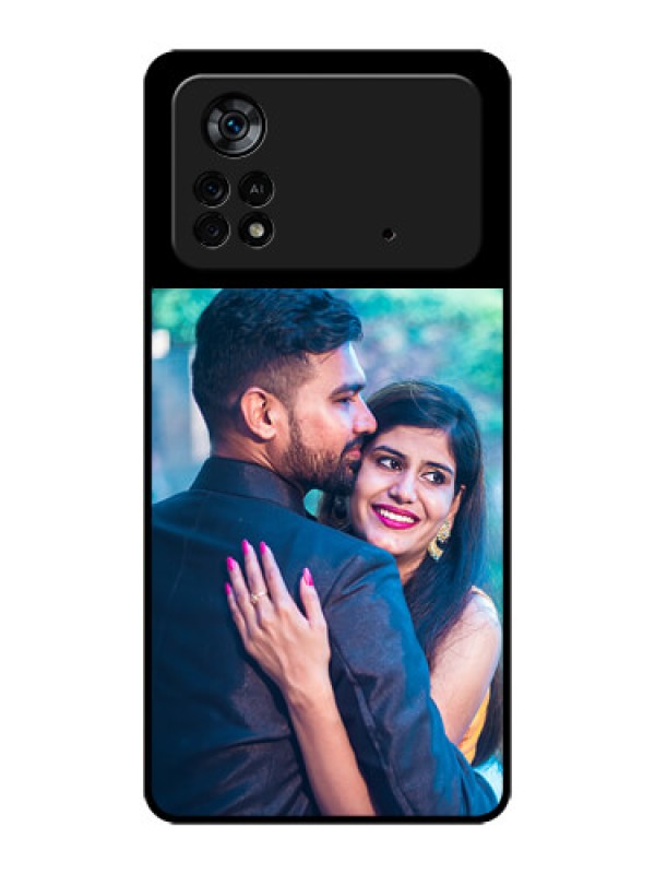 Custom Poco X4 Pro 5G Custom Glass Phone Case - Upload Full Picture With Custom Color Design