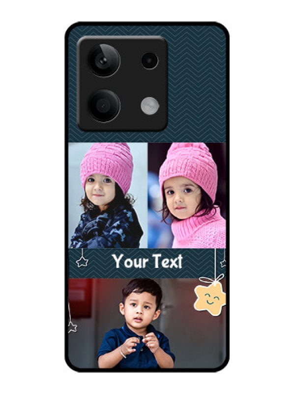 Custom Poco X6 Neo 5G Custom Glass Phone Case - Hanging Stars Design