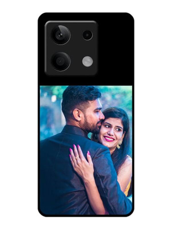 Custom Poco X6 Neo 5G Custom Glass Phone Case - Upload Full Picture With Custom Color Design