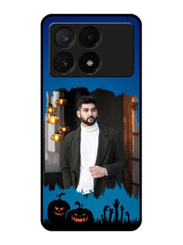 Custom Poco X6 Pro 5G Custom Glass Phone Case - With Pro Halloween Design