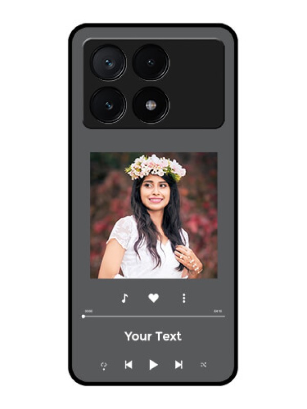Custom Poco X6 Pro 5G Custom Glass Phone Case - Play The Music Design